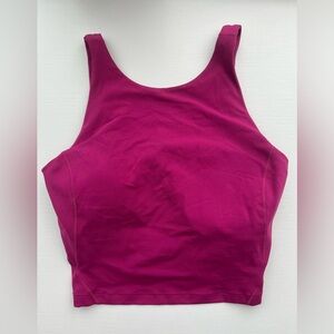 Magenta Lululemon High Neck Align Tank Top Size 4